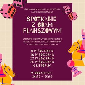 Spotkanie z grami planszowymi
